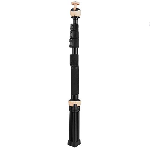 QZSD-Q148T Mini tripod bluetooth control cell phone monopod selfie stick bluetooth &mini tripod with phone clamp (Gold)