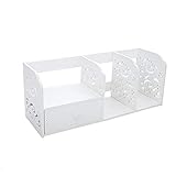 ★Langlebig und umweltfreundlich: Diese Regaleinheit aus Holz-Kunststoff-Verbundwerkstoff ist für die Herstellung ohne Formaldehyd und Verschmutzung zertifiziert. Es ist nicht brennbar, wasser- und feuchtigkeitsbeständig und leicht zu reinigen.