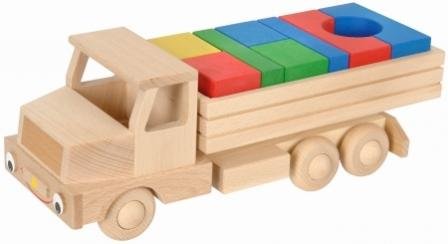 Preisvergleich Produktbild ABA aba72025 Happy Heavy Truck mit Block (groß)