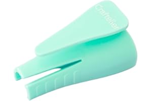 Craftelier - Herramienta para Abrir y Cerrar Anillas de Encuadernación, Mecanismo Tipo Cremallera para Hojas Sueltas, Cuadernos y Material Escolar, Ideal para Oficina, Hogar y Aula, Color Menta