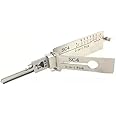 RLOKK Home Door Civil 2 in 1 Lock Pick and Decoder Tool, Lock Picking and Key Reader, Professional Locksmith Tool (SC4)