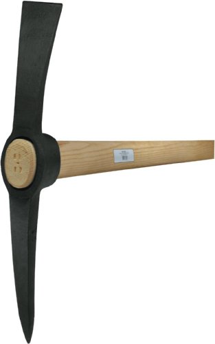 Bauhacke Spitzhacke Pickel Hacke 3 kg mit Buchenstiel 95 cm