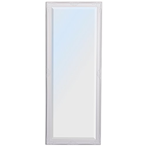 Wandspiegel barock weiss pur Design Spiegel pompös Holzrahmen LEANDOS 180x70cm - 9