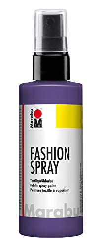 Marabu - Pintura Textil con pulverizador (100 ml), Color Morado