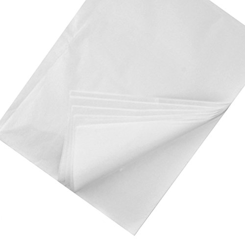 Säurefreies Verpackungspapier , Ishua 25 Stk Weiß 50x70cm