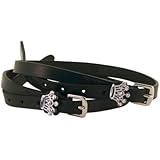 CATAGO ROYAL Sporenriemen Leder schwarz