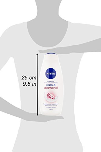 Nivea Diamond Moments Cremebad, Badezusatz, 2er Pack (2 x 750 ml) - 6