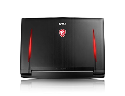 MSI GT75VR 7RF Titan Pro 011UK 17 3-Inch Gaming Laptop -  Black   Intel Core i7-7820HK  16 GB RAM  256 GB SSD Plus 1 TB HDD  GeForce GTX 1080  Windows