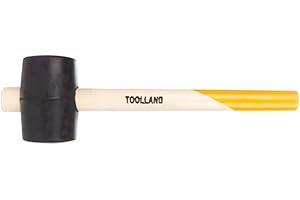 TOOLLAND Perel RH500 - Mazo de goma (500 g)