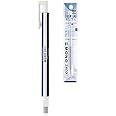 Tombow MONO Zero Pen type Square Shaped Eraser with Fine Flat Tip Shade and Extra Refill Pack (White)