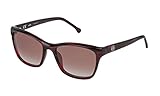  Loewe SLW965M550761 Gafas de sol, Shiny Transparente Honey, 55 para Mujer