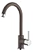 Produktbild Rieber Armatur, Pure Niederdruck, 72072925/ Küchenarmatur, Spültischarmatur, Einhebelmischer, Auslauf, 360° schwenkbar, Espresso braun, Höhe 333 mm, Radius 174 mm