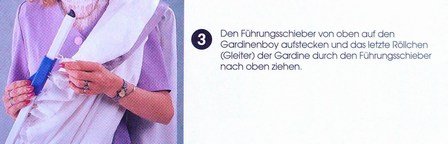 Gardinen Abnahme und Aufsteck Hilfe Gardinen Boy - 4