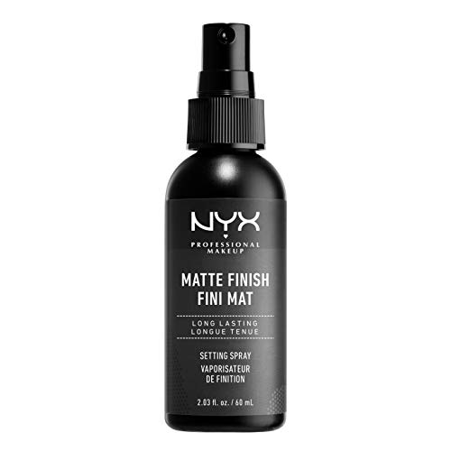 NYX Professional Makeup Spray fijador Makeup Setting Spray, Larga duración, Ligero, Fórmula vegana, Acabado Matte, 60 ml