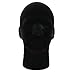 JaneDream Vivid Styrofoam Foam Mannequin Manikin Head Model Wigs Cap Display Stand Black (Male)