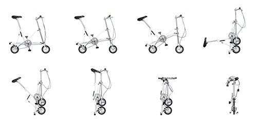 CarryMe SD • 8,2 kg, Faltrad / Klapprad, ohne Schaltung, ca 20x25x90 cm. - 2