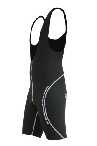 Radhose Kurz Fahrradhose mit Träger Radlerhose mit Coolmax Sitzpolster SR0066