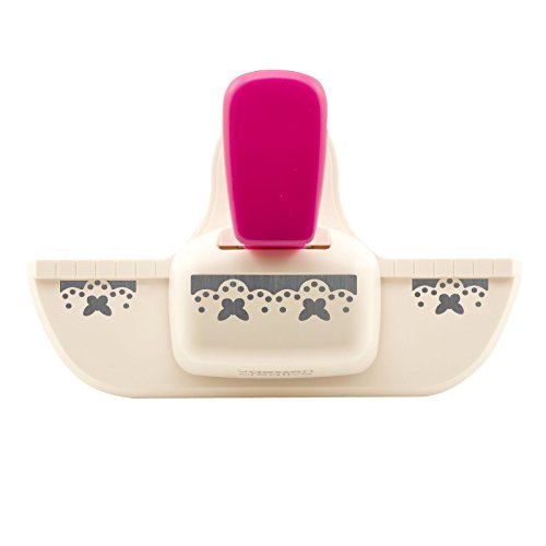 Vaessen Creative Perforadora de Bordes, Diseño Mariposa, Para Proyectos DIY, Scrapbooking, Creación de Tarjetas y Más