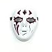 Produktbild FENGMM Halloween Horror Glowing Mask, Maskerade Trolling Tanz Requisiten Party LED Leuchtstoffmaske für Rollenspiele Halloween Festival Party Beleuchtung,J