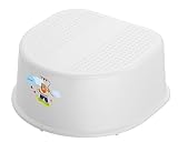 Rotho Babydesign 200240001BT Bella Bambina Kinderschemel mit Druck, Sterntaler Ben, weiss