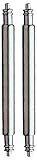 2 Stück 22mm Eichmüller Premium Edelstahl Federstege Pins Stifte Spring Bars 1,5mm Ø für Uhren Armbänder