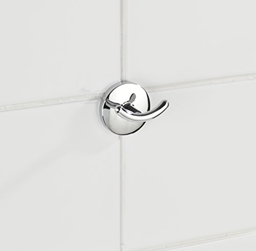 Wenko 22166100 Kuba Wandhaken Duo, Zinkdruckguss, chrom, 4 x 5,5 x 5 cm - 6