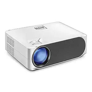 AUN AKEY6S Full Android Version 6500 Lumen, 300inch Display, 3D Ready 4k Full HD Projector 1920x1080P 1GB RAM/8GBROM WiFi Bluetooth Mira cast Home Theatre Full HD