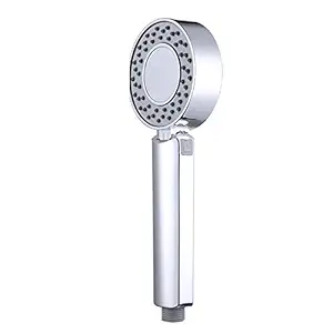 Hiki Ziki 3 in1 Modes Double-Sided Shaking Dual Multi-Function Shower Head High Pressure Handheld Water Shower Faucet (Standard Size)