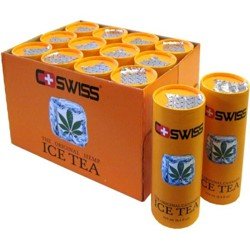 Preisvergleich Produktbild CSwiss - The Original Cannabis Ice Tea THC-frei - 12x0,25l pfandfrei