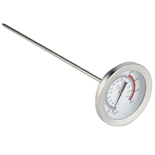 Preisvergleich Produktbild Küche Edelstahl gebratenes Ölthermometer, Pommes Frites, gebratene Hähnchenflügel, genaue Kontrolle der Öltemperatur Milchthermometer Lebensmittelsonde geeignet für flüssiges Aufschäumen und Stau