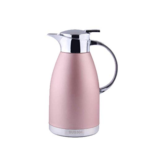 AA-SS Pichet  Vide en Acier Inoxydable 304  Double paroi, isol par Un Plongeur de caf, Plongeur  caf, Isolant de jus/Lait / th