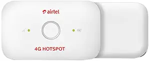 Airtel DigitalTV E5573Cs-609 Wireless Hotspot Wi-Fi Data Device, White