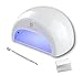 Produktbild Proxima Direct® 12W weiße LED-Nagel-Trockner-Lampe Manikürkunst für Schellack Nagellack mit Auto 30s Sensor + Nagelhautschieber und fusselfreies Wischen