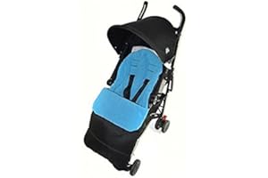 FOR YOUR LITTLE ONE Footmuff/Cosy Toes Compatible with Joie Nitro Stroller LX Pushchair Ocean Blue