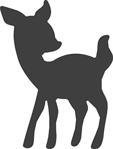 HEYDA Weihnachtsmotiv-Locher Bambi, klein Farbe rot, Hebel-Motivstanzer aus Kunststoff, mit – 1 Stueck 203687604 - 2