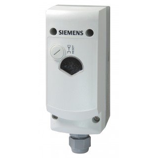 Siemens Thermostat de sécurité réglage intérieur réarmement intérieur spécial plancher chauffant à applique 45à60 réf RAK-TB.1400S-M