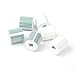 KingOfHearts Electric Nail File Replaceable Rollers - Replacement Roller Set include 3 Green Buffering Rollers and 3 White Polishing Rollers, For Replacing Only - Pack of 6