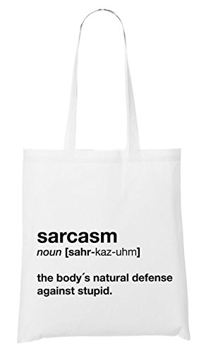 Preisvergleich Produktbild Sarcasm Noun Bag White Certified Freak