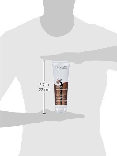 Revlon Professional 45 Days Total Color Care 2-in-1 Shampoo & Conditioner fr brnettes Haar 275ml - 3