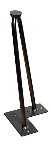 Preisvergleich Produktbild Möbelfuß für Palettenmöbel / 4 Stück / Hairpin / Eisenfüße / Haarnadelbeine