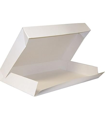 Vassoi In Cartone Per Bakery - Confezione Da 250 Pezzi, 20x13 Cm, Ideali Per Pasticcini, Finger Food - Foto 3