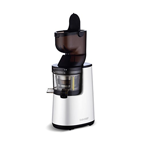 Extracteur de Jus BioChef Atlas Whole Slow Juicer - extracteur lent de jus ÃƒÂ  froid, grande ouverture. Pour FRUITS ENTIERS! (Blanc) by BioChef