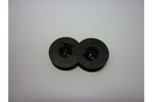 Royal Touch Control Model O Typewriter Ribbon, Black and Red, Twin Spool, Compatible by Swartz Ink