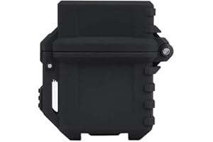 WARMHEARTTING Estuche de Almacenamiento con diseño de Concha para mechero táctico, contenedor Organizador para Zippo, Tanque Interior, Herramienta de Supervivencia para Acampada al Aire Libre