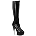 Produktbild Pleaser Delight-2000 - Sexy Plateau High Heels Stiefel 36-45, Größe:EU-36 / US-6 / UK-3