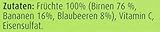 Bebivita Birne-Banane-Blaubeere - 4