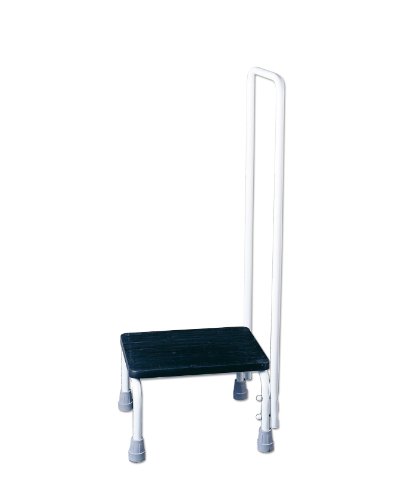 NRS Healthcare Step Stool and Hand Rail