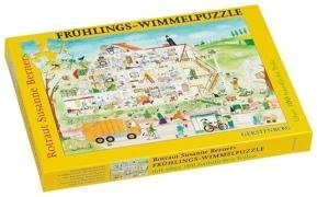 Preisvergleich Produktbild Frühlings-Wimmelpuzzle: 104 Teile im Polybeutel