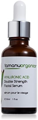 Tamanu Organics Hyaluronic Acid Serum | Double-strength | With Green Tea, Tamanu, Vitamins B And E | 30ml