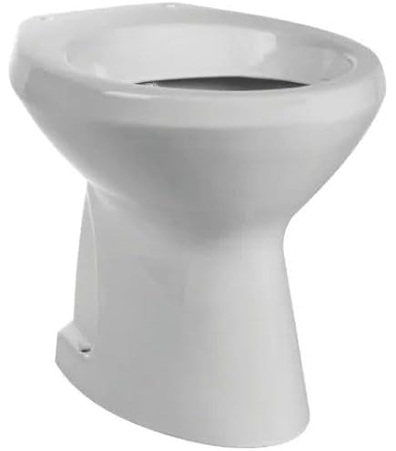 Coppia di Sanitari Filo Muro a Terra della Serie Agata Completa di WC, Bidet, Sedile Softclose e Fissaggi | S.r.l